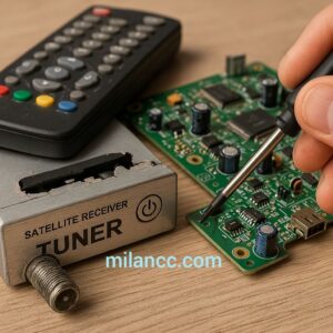 علائم خرابی تیونر رسیور و آموزش تعمیر