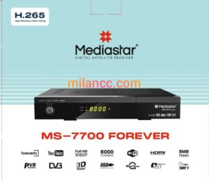مشخصات رسیور مدیا استار 7700 فوراور